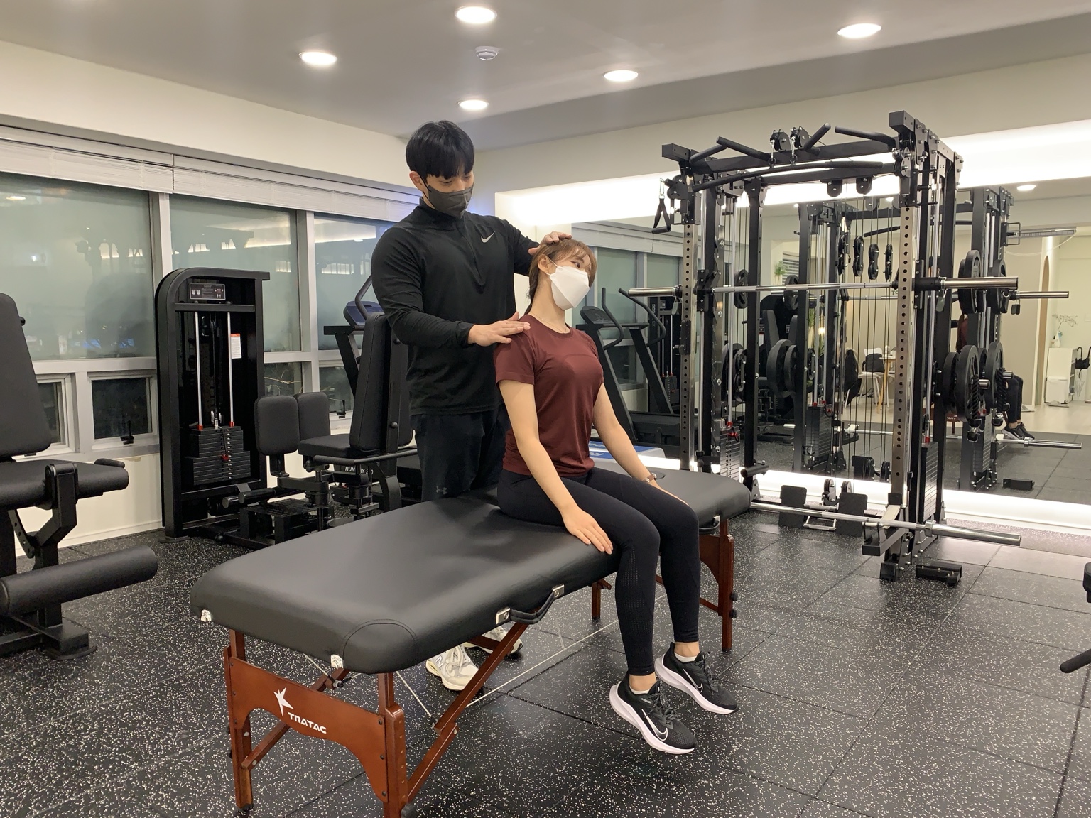 목과 고관절 움직임 기능평가